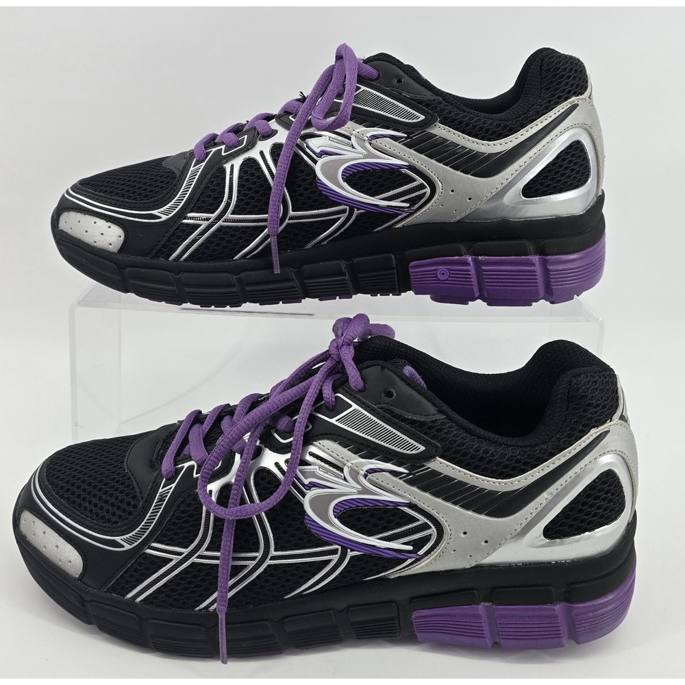 Gravity Defyer GDefy Super Women's Sz 9.5 Shoes Black Purple TB9004FBP-M Ortho